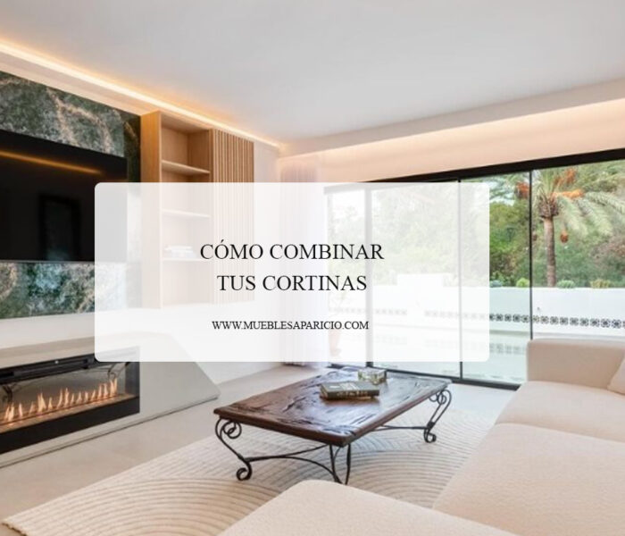 combinar las cortinas