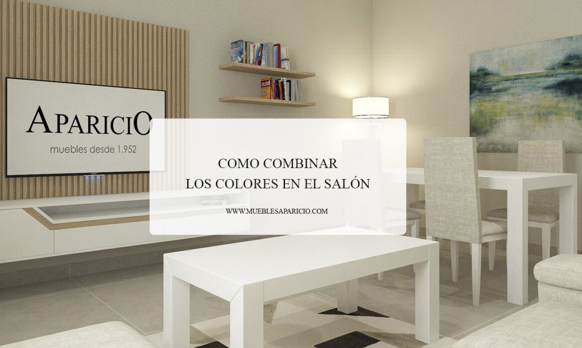 combinar colores en el salon