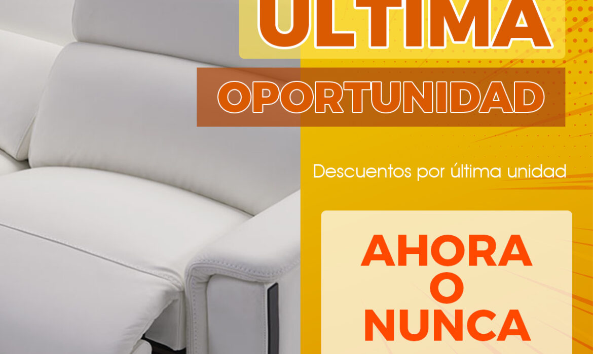 descuentos en muebles