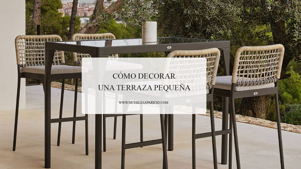decorar terraza pequeña