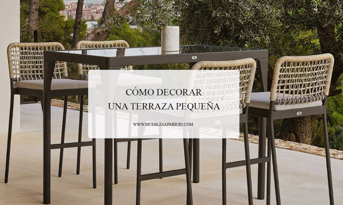decorar terraza pequeña