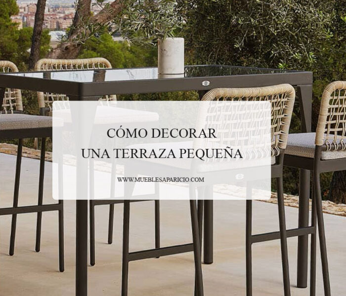 decorar terraza pequeña