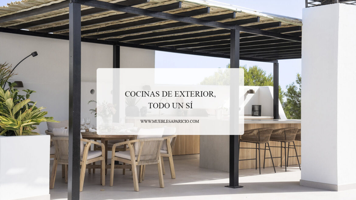cocina de exterior