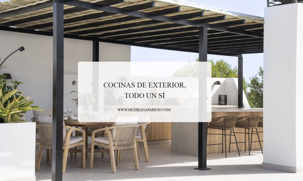 cocina de exterior
