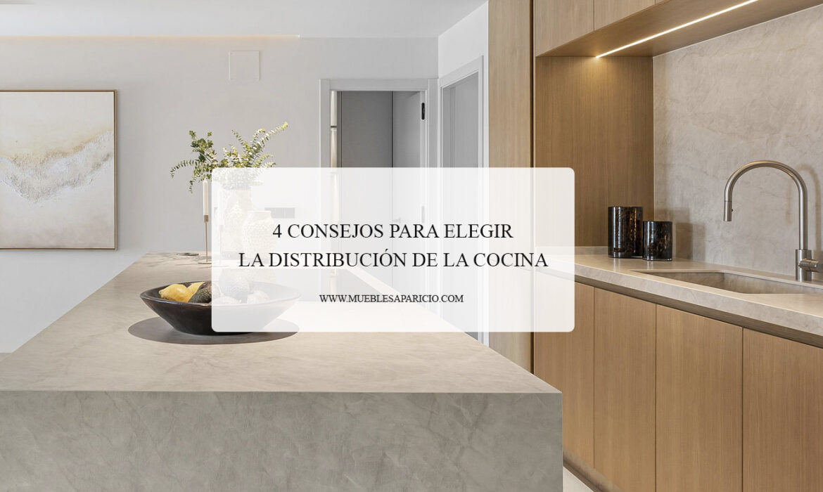 como distribuir la cocina