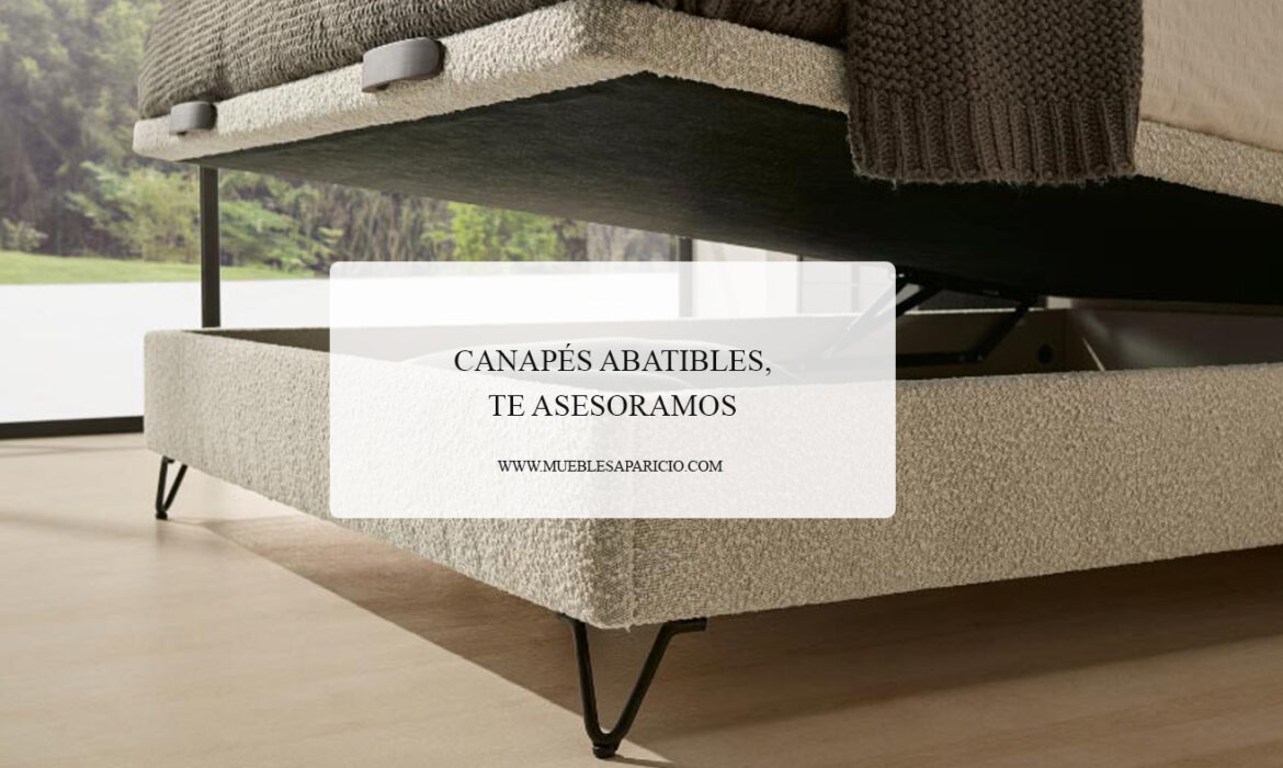 Canapés abatibles