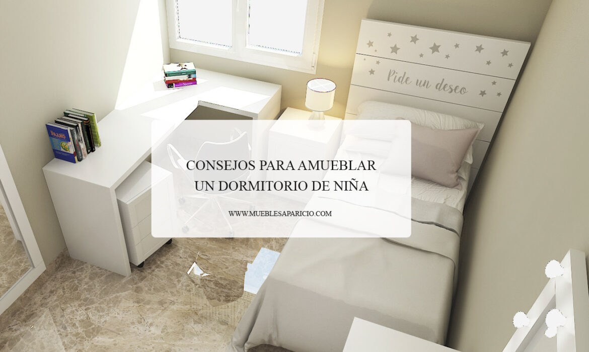 amueblar un dormitorio de niña
