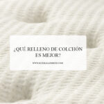 relleno de colchon
