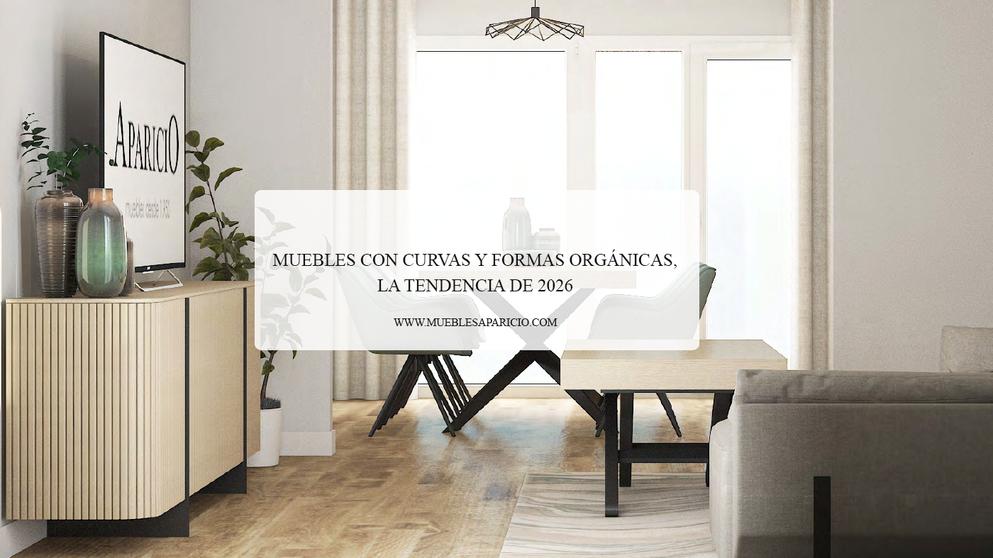 Muebles con curvas y formas orgánicas: La tendencia que arrasa en 2026 ...