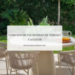 como elegir los muebles de terraza