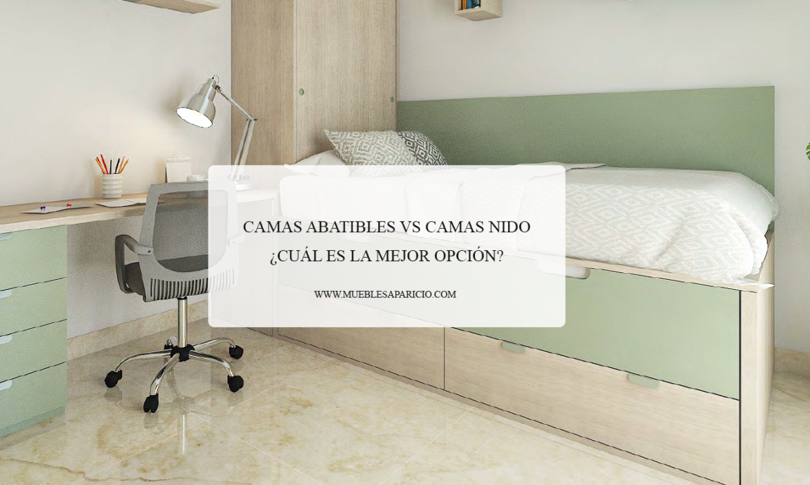 cama abatible o cama nido
