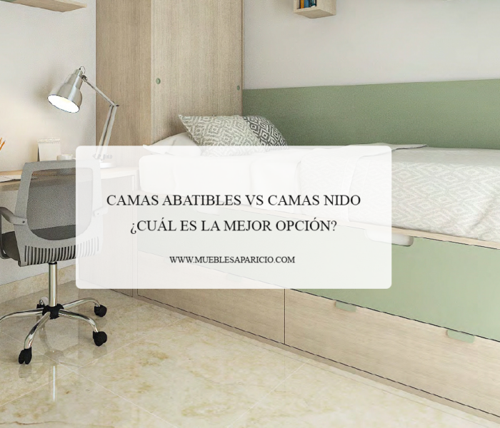 cama abatible o cama nido